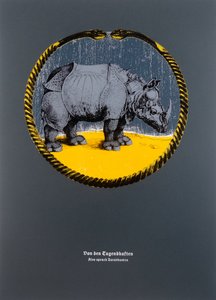 Erdemli Üzerine, Böyle Buyurdu Zerdüşt, 2024 (Ağaç Baskı ve Serigrafi) by Guilherme Pontes