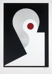 Bir Balerin Portresi Nº1, 2019 (serigrafi)