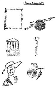 Kaligram, şiir, 9 Şubat 1915