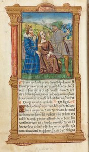 Roma Kullanım Saatleri Basılı Kitap: fol. 111v, Aziz Apollonia, 1510. by Guillaume Le Rouge
