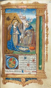 Basılı Saatler Kitabı Roma Kullanımı: fol. 34r, Doğuş, 1510.
