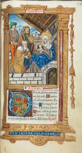 Roma Kullanım Saatleri Basılı Kitap: fol. 38r, Magi
