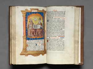 Roma Kullanım Saatleri Basılı Kitap: fol. 95r, Üçlü Birlik, 1510.