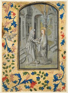 Saatler Kitabından Bir Yaprak: Çobanlara Müjde, c. 1470-1480.