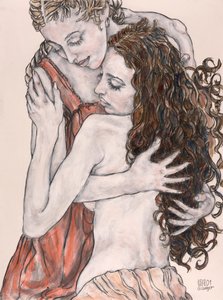 anne ve kızı by Gunter Langer