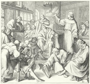 Leipzig tartışması, Andreas Karlstadt, Johann Eck ve Martin Luther, 1519