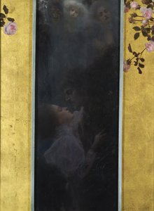 Aşk alegorisi, 1895 by Gustav Klimt