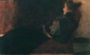 Kamin'in Hanımı by Gustav Klimt