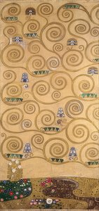 Stoclet friz için tasarım. Detay. 1905/09 by Gustav Klimt