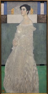 Margaret Stonborough Wittgenstein. Gustav Klimt (1862-1918), Tuval Üzerine Yağlıboya Tablo 1905. Avusturya sanatı, 20. yüzyılın başları, sembolizm. Neue Pinakothek, Münih (Almanya). by Gustav Klimt