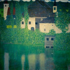 Schloss Kammer am Attersee I by Gustav Klimt