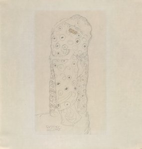 Daimi Aşıklar, 1907-1908. by Gustav Klimt