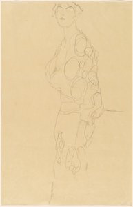 duran kadın by Gustav Klimt
