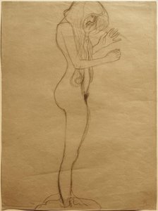 Beethoven frizinde şiir çalışması by Gustav Klimt