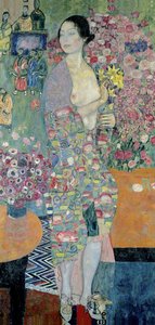 Dansçı, yaklaşık 1916-1918 by Gustav Klimt