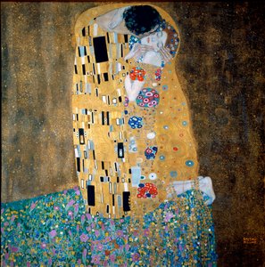 Öpücük by Gustav Klimt