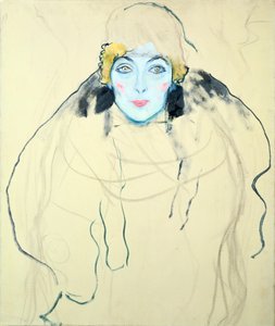 Kadının Başı Kadının Başı, 1917 by Gustav Klimt