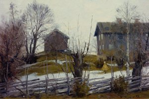 Bahar çözülme by Gustav Wentzel