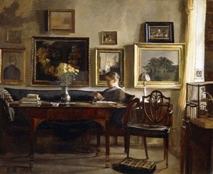 Rahatlatıcı Bir An by Gustav Wilhelm Blom