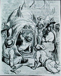 Charles Perrault (1628-1703) 1893 (gravür) tarafından 