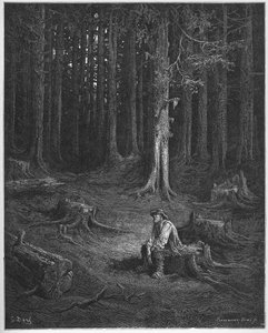 la foret et le bucheron - orman ve oduncu - Jean de La Fontaine