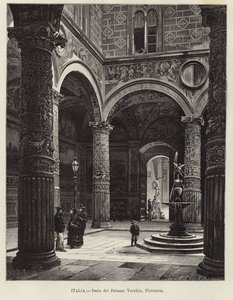 İtalya - Palazzo Vecchio Avlusu, Floransa