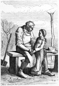 Cosette et Jean Valjean - Victor Hugo