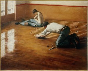 Kat planyaları by Gustave Caillebotte