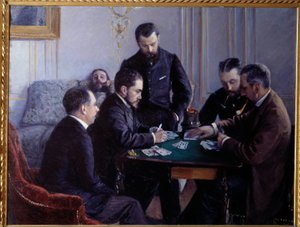 Besleme kısmı. Gustave Caillebotte