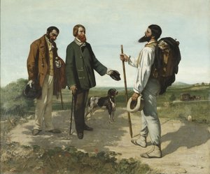 Merhaba, Bay Courbet by Gustave Courbet