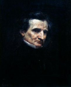 Hector Berlioz, Fransız Romantik besteci, 1850 by Gustave Courbet