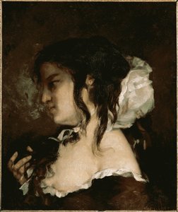 Yansıma by Gustave Courbet