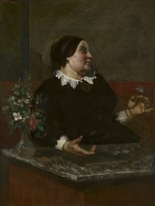 Anne Grégoire, 1855 ve 1857-59 by Gustave Courbet