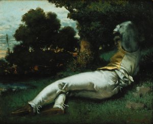 Kestirme; La Sieste, c.1841-42 by Gustave Courbet