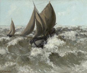 Yelkenli by Gustave Courbet