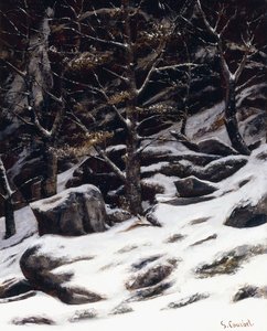 Kış, c.1873 by Gustave Courbet