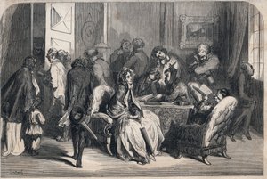 Dişçi odası. Gustave Dore