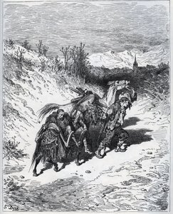 Bir pulluk, Don Kişot ve Rossinante