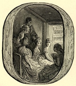 Bir opera kutusu by Gustave Dore