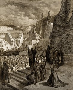 Artaxerxes Yahudilere özgürlük veriyor. - Kutsal Kitap by Gustave Dore