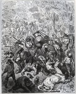 Katırcılarla savaş - Yangoiler sopalarını kullandılar - Miguel Cervantes