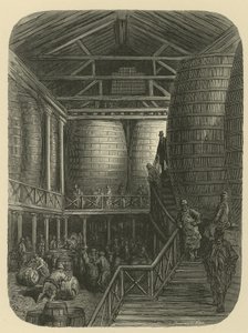 ಟರ್ಕ್ ಉಗ್ರಾಣದಲ್ಲಿ ಸಾರಾಯಿ ಕಾರ್ಮಿಕರು by Gustave Dore