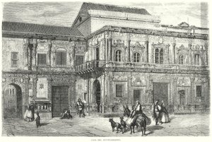 Belediye Binası (gravür) by Gustave Dore