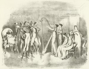 Corinna or Vocal Charms 1810 (gravure) by Gustave Dore