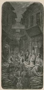 Karanlık At Yolu, Billingsgate by Gustave Dore
