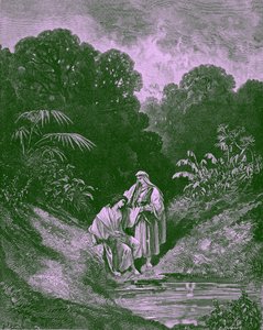 David ve Jonathan, Gustave Doré- İncil by Gustave Dore