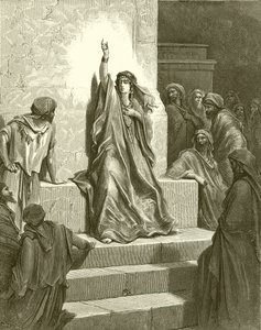 Deborah (gravür) by Gustave Dore