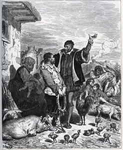 Don Kişot, Komşusu Sancho Panza
