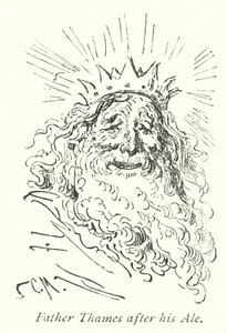 Baba Thames Birasından Sonra (gravür) by Gustave Dore