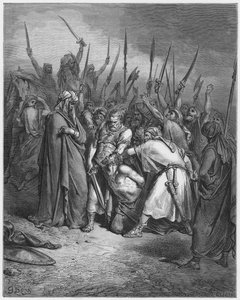 Gustave Dore İncil: Agag'ın Ölümü by Gustave Dore